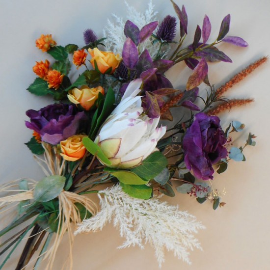 The King Faux Flowers Gift Bouquet - ABV020 Created by Kirsty