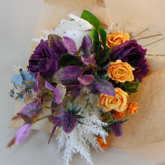 The King Faux Flowers Gift Bouquet - ABV020 Created by Kirsty
