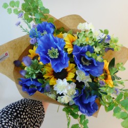 Ray of Sunshine Faux Flowers Gift Bouquet - ABV015 Created by Elizabeth
