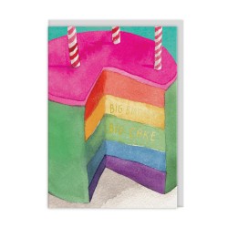 Rainbow Cake Greeting Card (A6) - CARD009 
