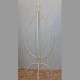 Fleur de Lys Hanging Basket Stand - HAN030