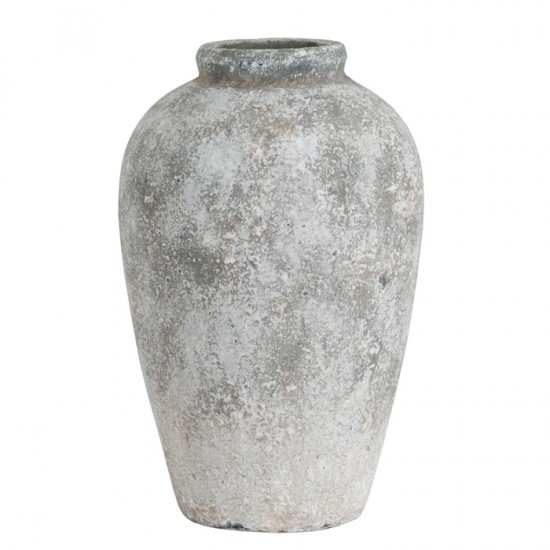 Tall Ceramic Vase Aged Stone 45cm - LUX035 11D