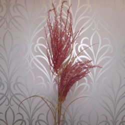 LUXE Artificial Reed Spray Burgundy 135cm - LUX041 CC2