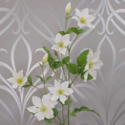 LUXE Artificial Clematis Avalanche Ivory 94cm - LUX025 CC4