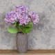 LUXE Artificial Hydrangeas Purple Pink 70cm - LUX003 