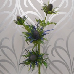 LUXE Artificial Sea Holly Blue 60cm - LUX039 CC3
