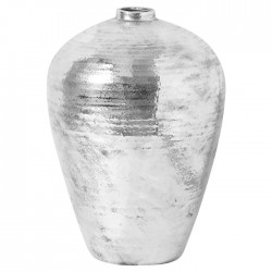 Silver Astral Vase Large Hammered 57cm | Antique Finish - LUX036