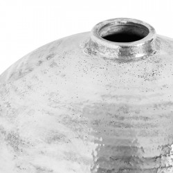 Silver Astral Vase Large Hammered 57cm | Antique Finish - LUX036