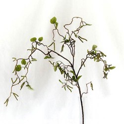 Artificial Catkin and Leaf Branch 112cm - C011 D1