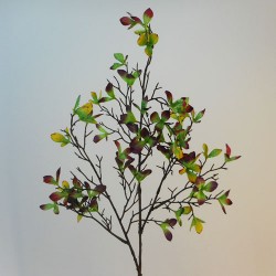 Artificial Autumn Leaves Branch Green - AUT003 BX8