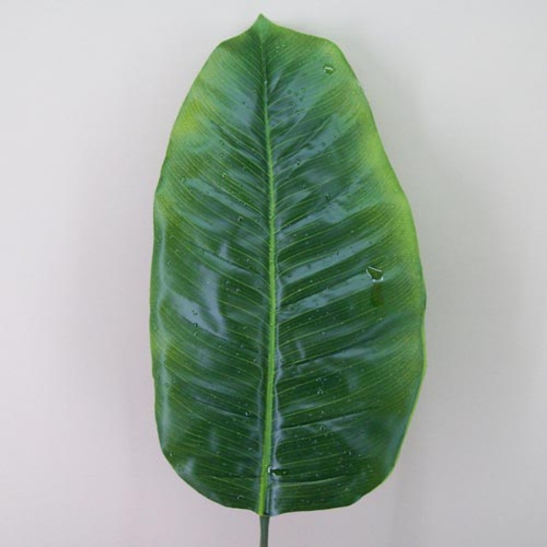 Artificial Banana Leaves with Raindrops Artificial Greenery