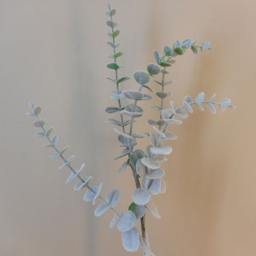 Silk Eucalyptus Bush Large Leaf Soft Green Artificial Greenery