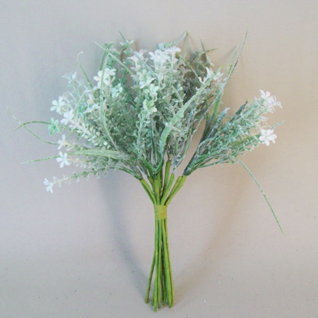 Flocked Artificial Flowering Thyme Bundle | Artificial Herbs