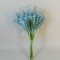 Flocked Artificial Flowering Thyme Bundle Blue 29cm - THY006 R3