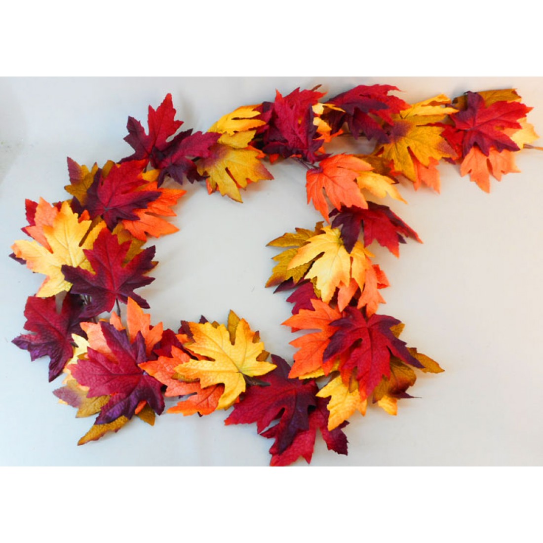 Artificial Maple Leaves Garland Large Leaf | Foliage Garlands