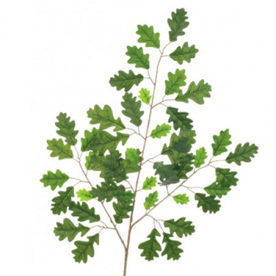 Artificial English Oak Leaf Branch Small Leaves - OAK010 G3