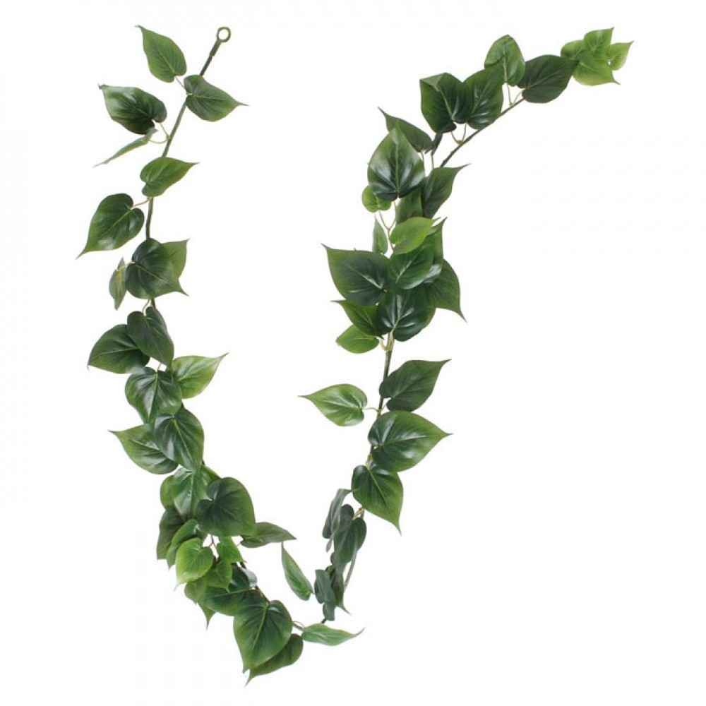 Artificial Philo Leaf Garland 180cm | Artificial Greenery