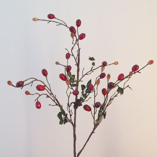 Artificial Berry Stem Orange 40cm| Artificial Berries