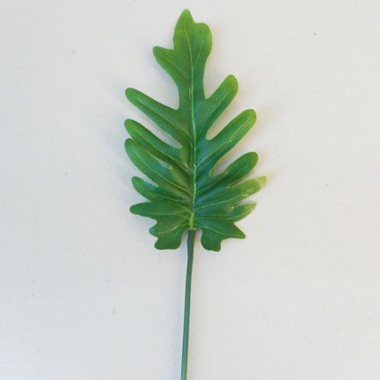 Artificial Split Philo Leaf on Short Stem - PHI016 JJ3