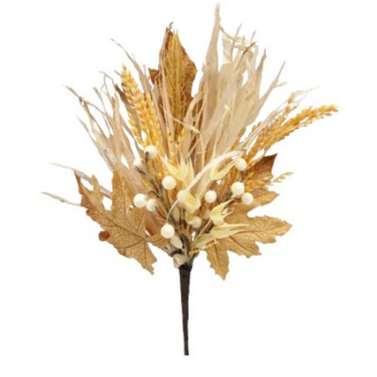 Foliage Bunch Dried and Artificial Mix 35cm - AUT009 AA3