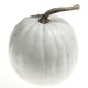 Artificial Pumpkin Large White 31.5cm - PUM015 PR Artificial Pumpkin Large White 31.5cm - PUM015 PR
