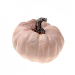 Artificial Pumpkin Small Peach 14cm - PUM010