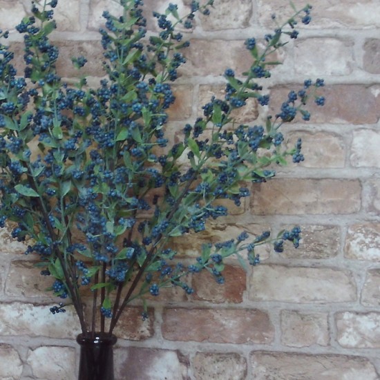 Blue Berry Branches 78cm - BER023 A3