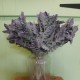 Artificial Cineraria Stem | Dusty Miller Short Stem Green Purple 42cm - CIN008 BB3