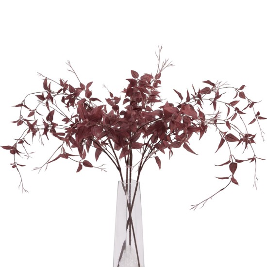 Ornamental Clematis Leaf Burgundy 115cm - CLE002 