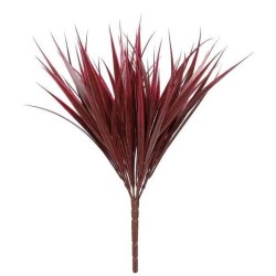 Artificial Grass Plant Red with UV Protection 30cm - GRA014 FF2