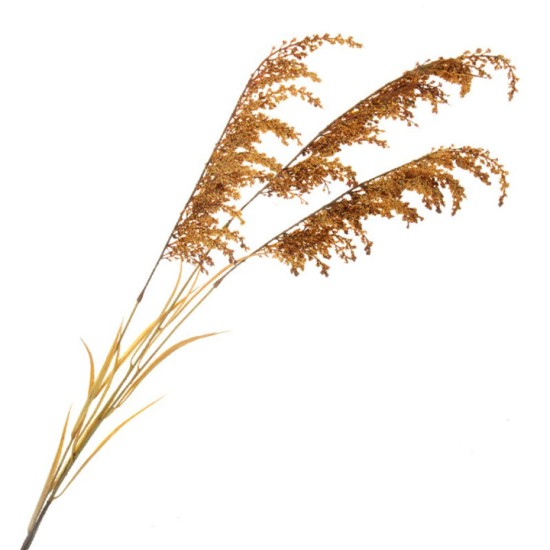 Artificial Pampas Grasses Burnt Orange 150cm - PAM031 E1