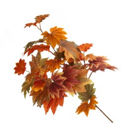 Artificial Maple Leaves Branch 70cm - MAP009 BB3