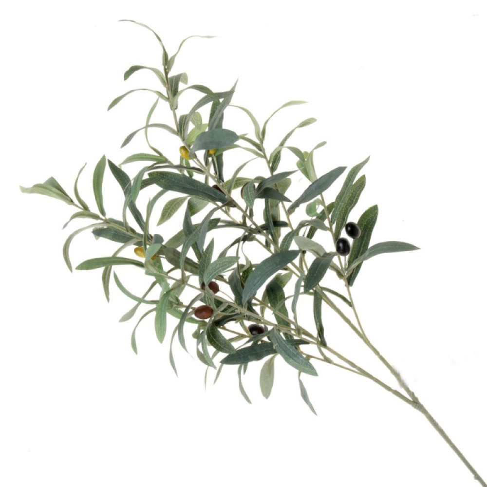 Artificial Olive Branch 100cm Artificial Greenery