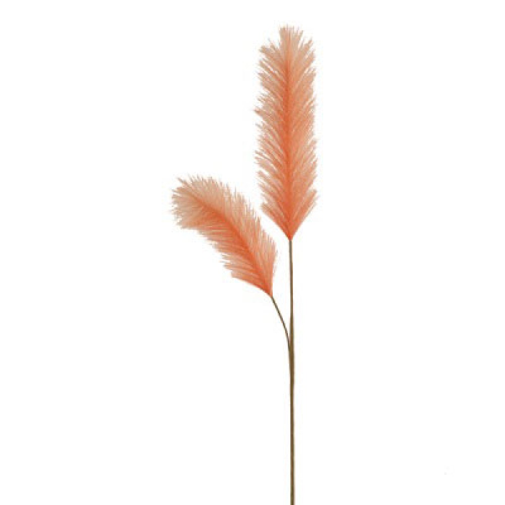 Artificial Pampas Grass Coral 100cm Artificial Grasses