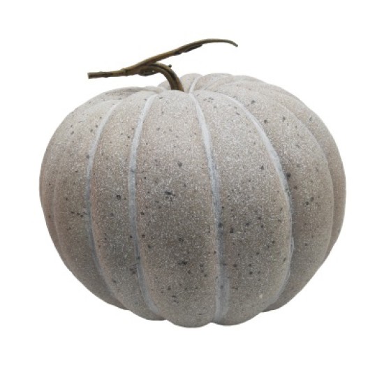 Artificial Pumpkin Large Grey 30cm - PUM021