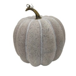 Artificial Pumpkin Small Grey 18cm - PUM017 