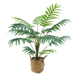 Artificial Areca Palm Fern Plant in Basket 70cm - PAL004 OFF