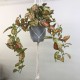 Potted Artificial Trailing Fittonia Plant in Macrame Hanger - FIT003 FR