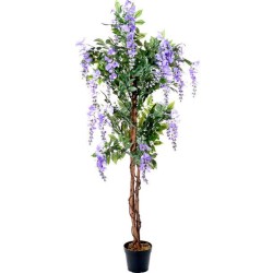 Artificial Wisteria Tree Purple 152cm - TS002