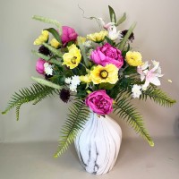 Silk Flower Arrangements | Artificial Flower Vases