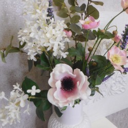 Artificial Flower Arrangement | Anemone and Lilac - ANE001 