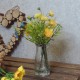 Artificial Buttercups and Forget me Nots Bottle Yellow - BGV001 2C
