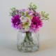 Artificial Flower Arrangements | Dahlias and Hydrangeas Pink - DAH005 3D