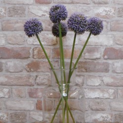 Artificial Hedgerow Allium Blue Purple 54cm - A087 A2
