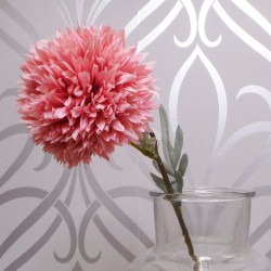 Silk Allium Pink 50cm - A028 B2