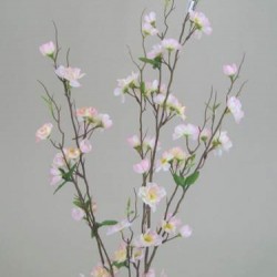 Artificial Apple Blossom XL Pale Pink 120cm - C107 B1