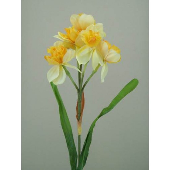 Artificial Daffodil Spring Cheer 62cm - D004 D2