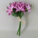 Silk Alstroemeria Bundle Pink 35cm - A058 B4