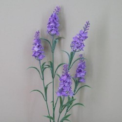 Artificial Silk Lavender Stem Lilac 72cm - L005 E3