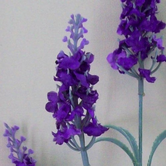 Artificial Silk Lavender Stem Purple 72cm - L004 E3